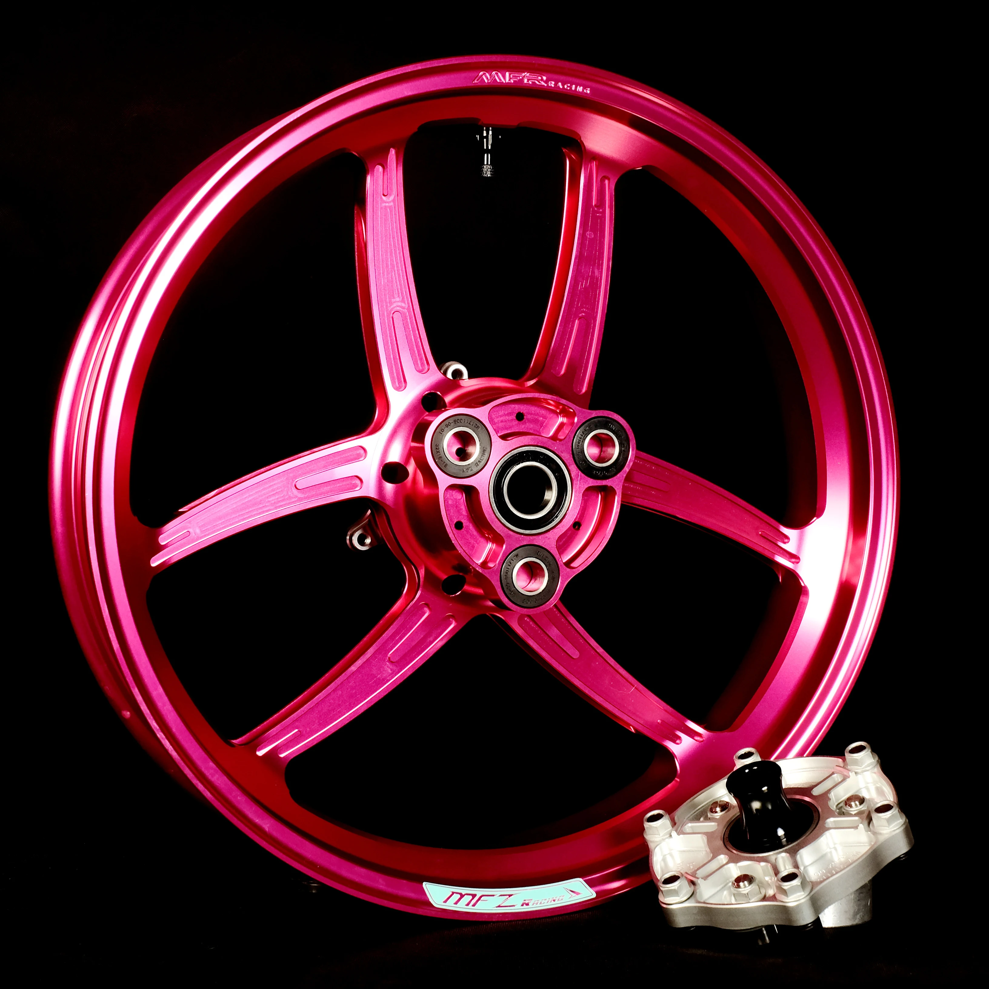 MFZ high quality forged 17 inch YAMAHA R3 chrome motorcycle aluminum alloy rear front wheels and rims hub