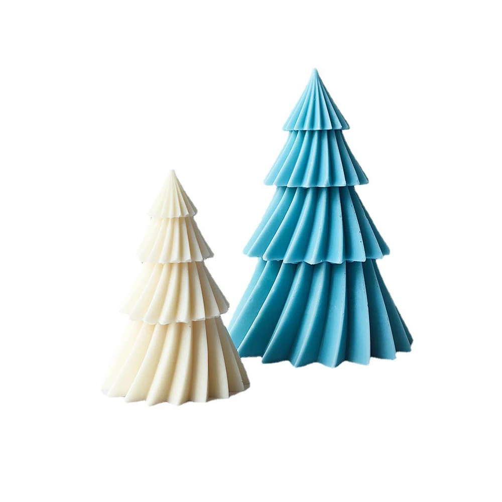 Wholesale Nordic Style Premium Handmade Soy Wax Candles Home Decor Scented Candles Christmas Tree Candles Luxury