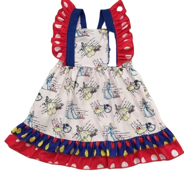 Custom Children Wholesale Girls Baby Kids Clothes Sets Summer Fashion Designer Floral Flower Kids Clothing Little Girls Dresses