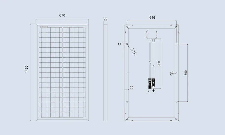 110 Ватт 36 ячеек из Китая цена солнечная панель ZM