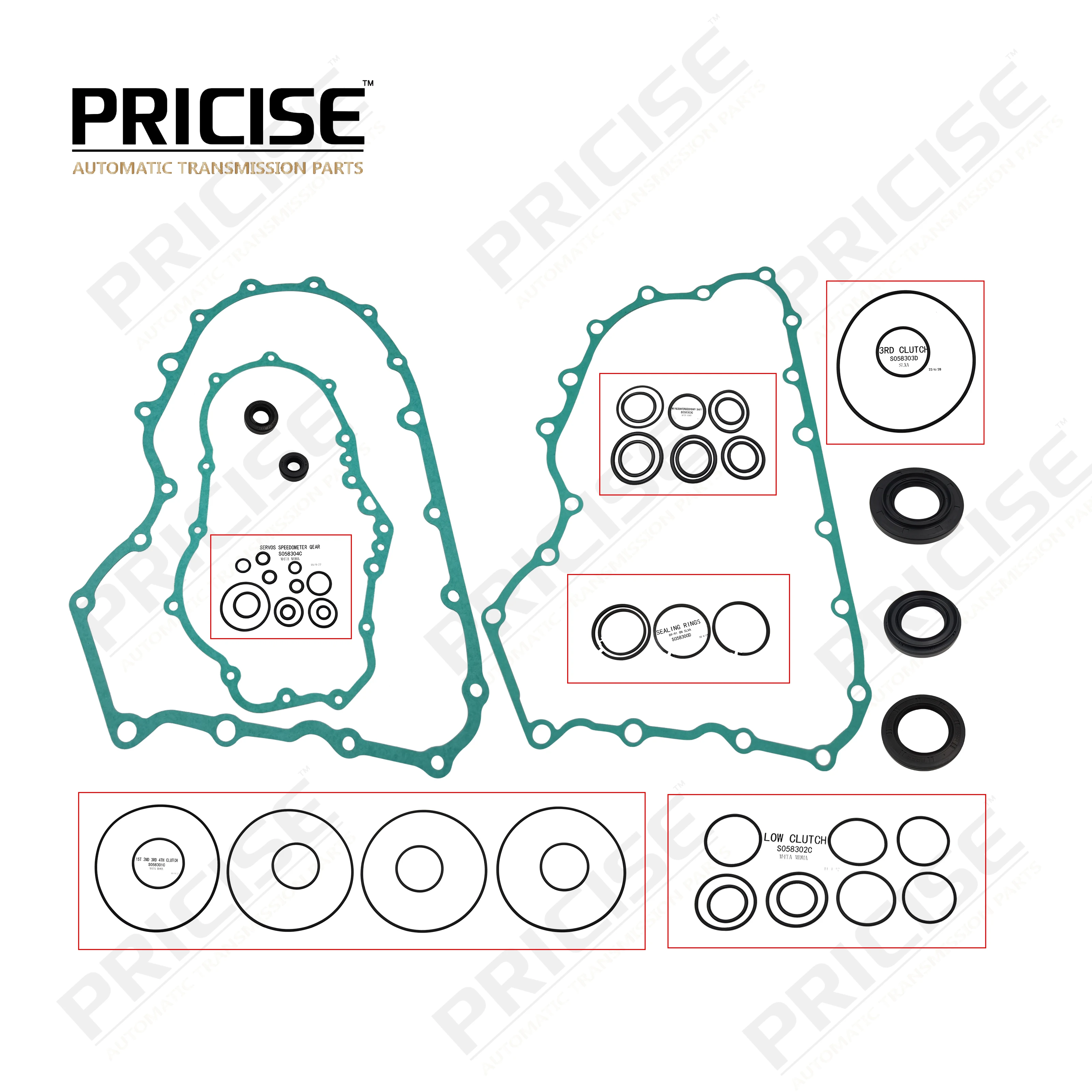 RD1 MDMA M4TA MRVA automatic transmission system Overhaul Kit K058900C
