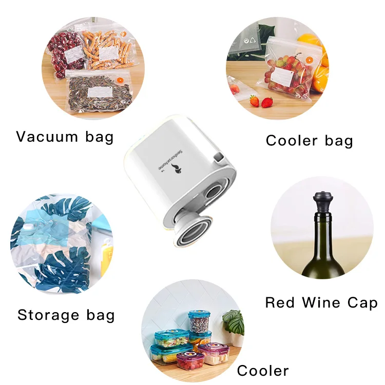 New Electric Air Pump Multifunction Support Charging Vacuum with Camping Light Fit Boat Sports Outdoor Activities Mini Air Pump