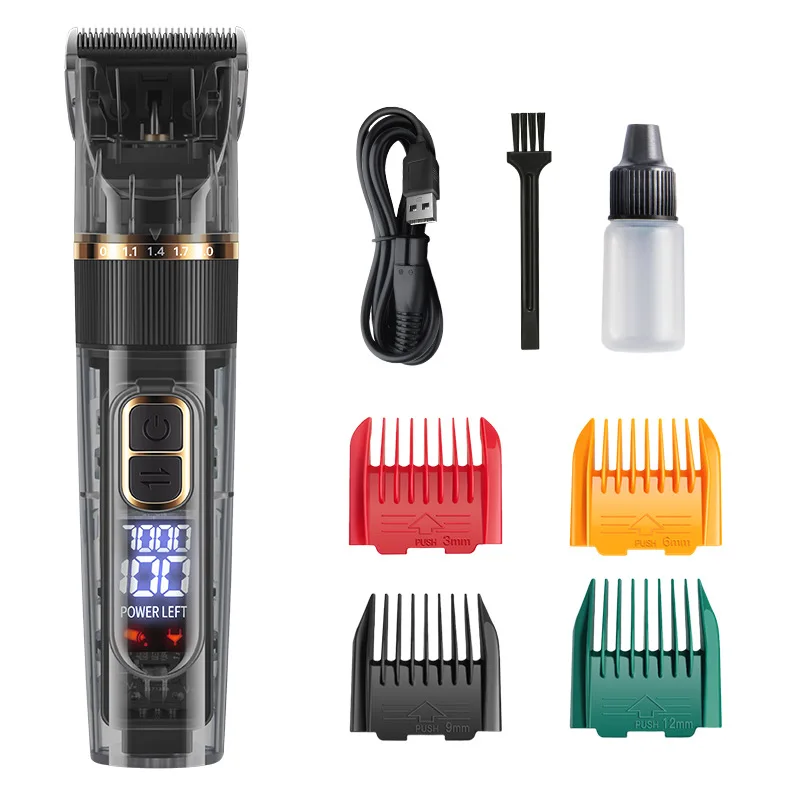 Dog Cat Clipper Hair Clippers Grooming Haircut Pet Shaver Full Set Pets Rechargeable Professional Cutter Shaver Cutting Machine
