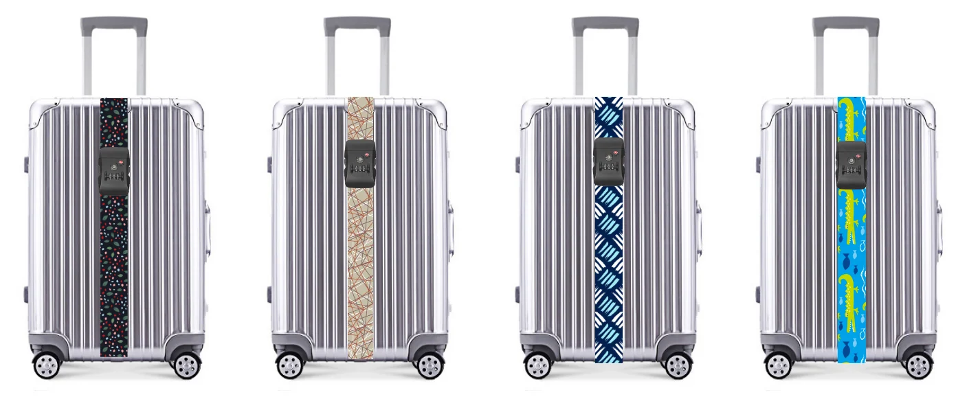 high quality strap for luggage and bags accessory luggage strap for suitcases  customized luggage belt strap for travel