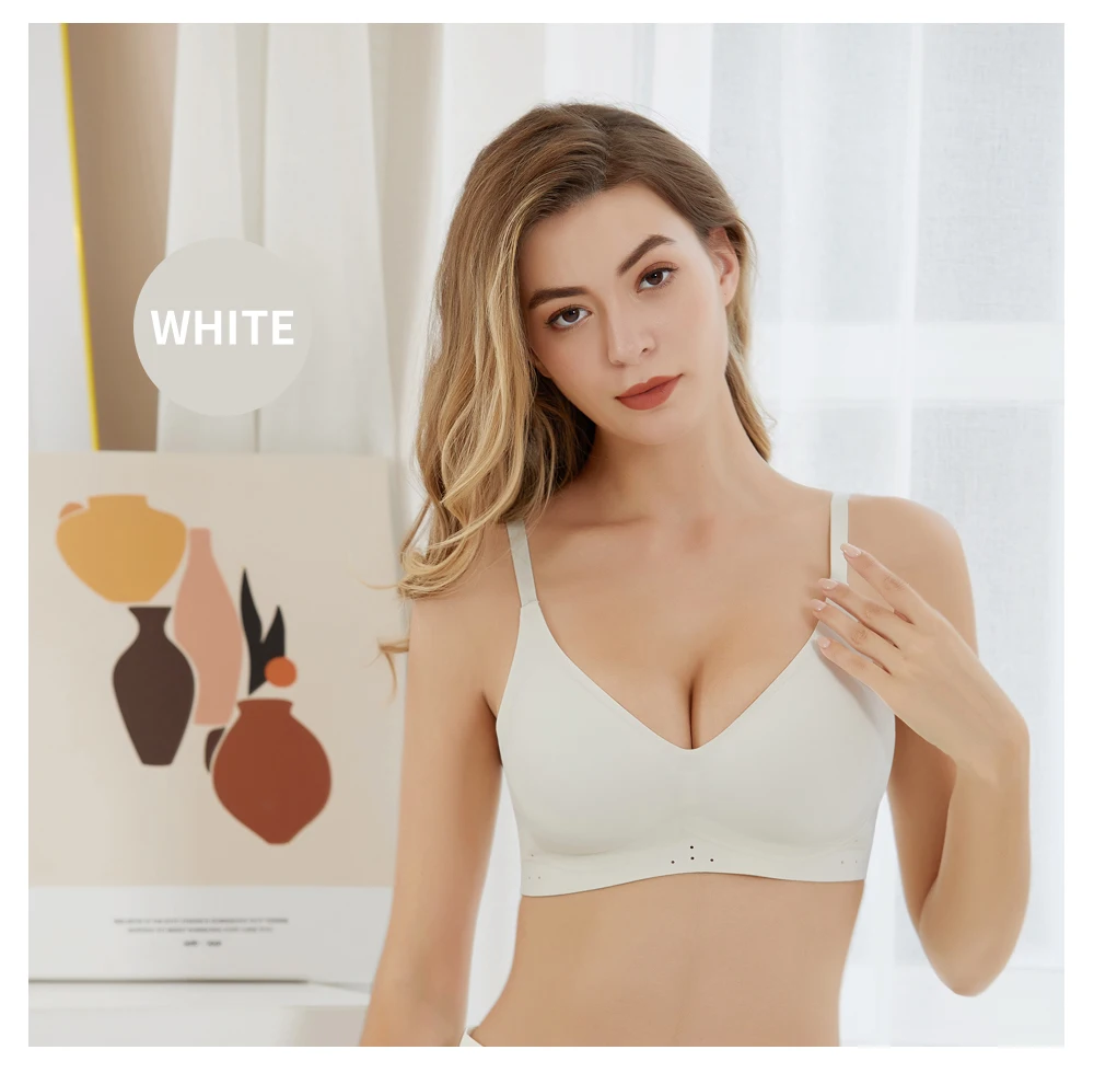 New breathable no wire push up yoga womens underwear fitness tube top wireless woman seamless bra