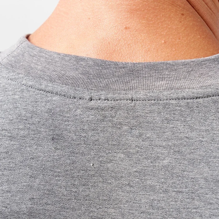 Wholesale Oversized Contrast Bodybuilding T Shirt With Heavyweight Cotton Plain Fashion Mens Designer T-Shirt