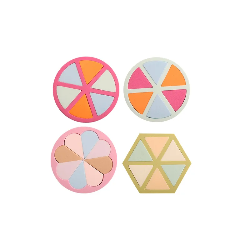 2024 New Dry and wet Makeup Sponge Beauty sponge egg powder Puffs For Facial Cosmetic sponge wet and dry makeup puff
