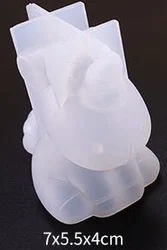 Горячие Кристаллы 3d Животные под заказ силиконовые формы смола Форма Силиконовые Ювелирные изделия для resina