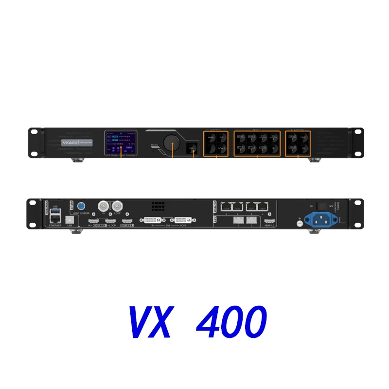Novastar VX200S-N VX400 VX400S-N VX600 VX16S светодиодный видеопроцессор высокого качества полноцветная система управления дисплеем