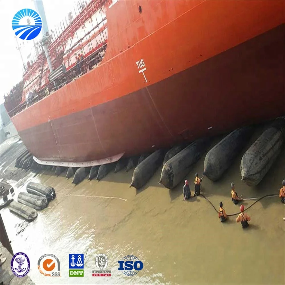 marine rubber airbags for ship launching and lifting