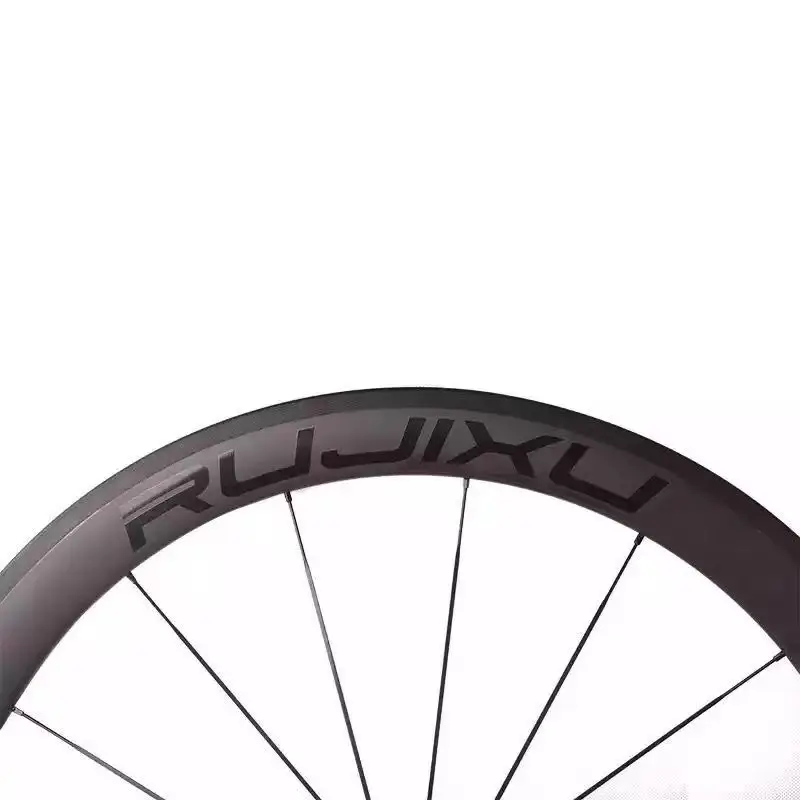 Toray Carbon Wheelset Rims Brakes 50mm Racing Bike Carbon Wheels Tubeless Clincher Bmx bicycle 700c Road wheelset