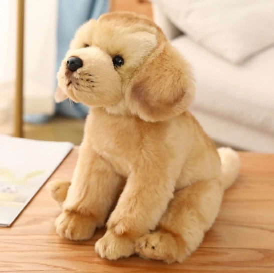 Creative simulation dog doll bulldog Schnauzer Husky plush toy for children plush toy