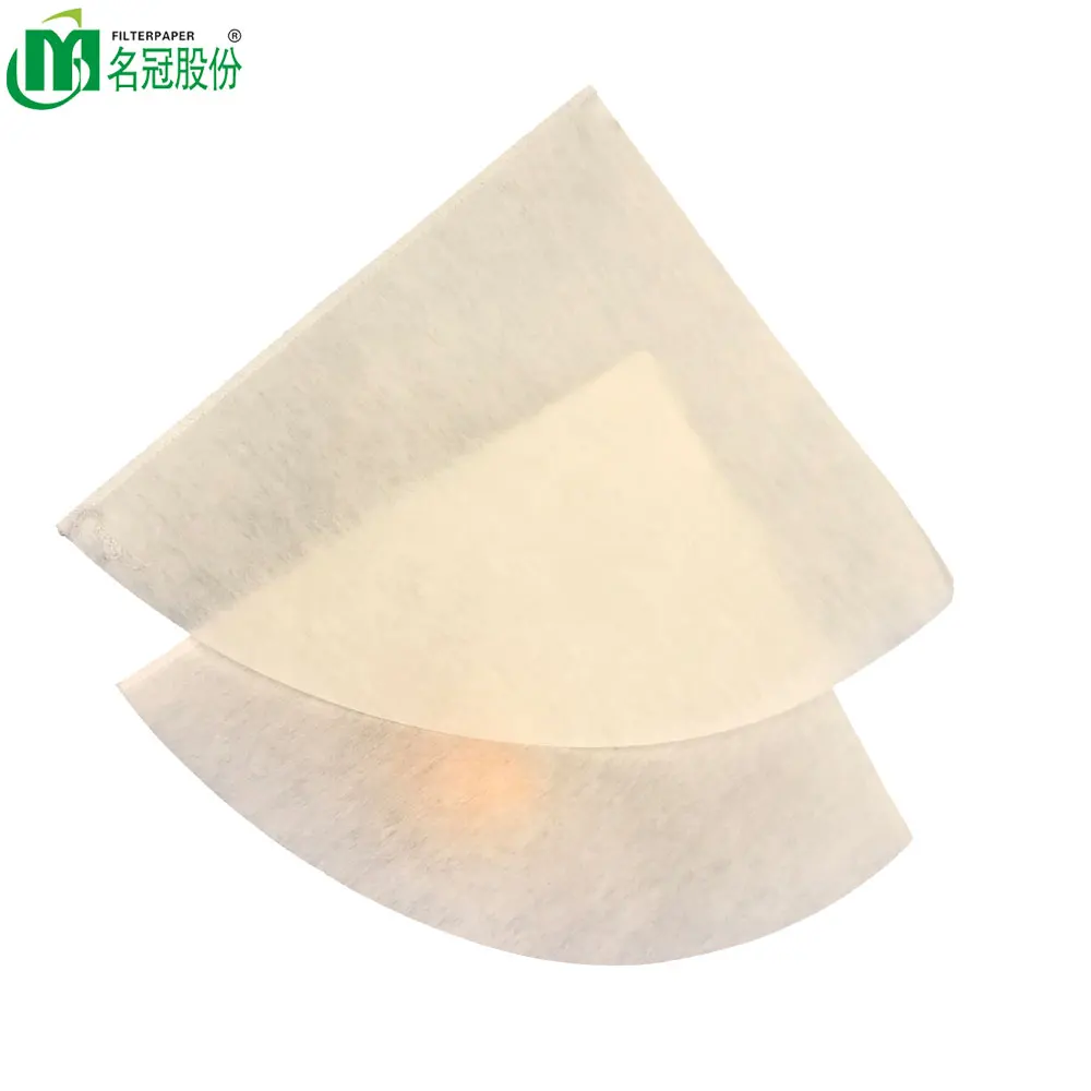 Mingguan nonwoven cooking oil filter paper envelope filter paper with hole one side