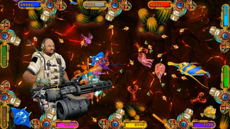 Ocean King 3 zombie attack Arcade Fishing Hunter  Fish Game Machine Game