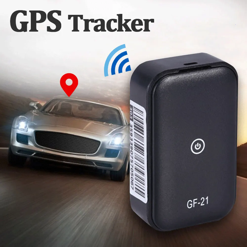 GF21 мини GPS автомобильный трекер в режиме реального времени устройство против потери голосовое управление локатор записи микрофон высокой четкости Wi-Fi + LBS Pos