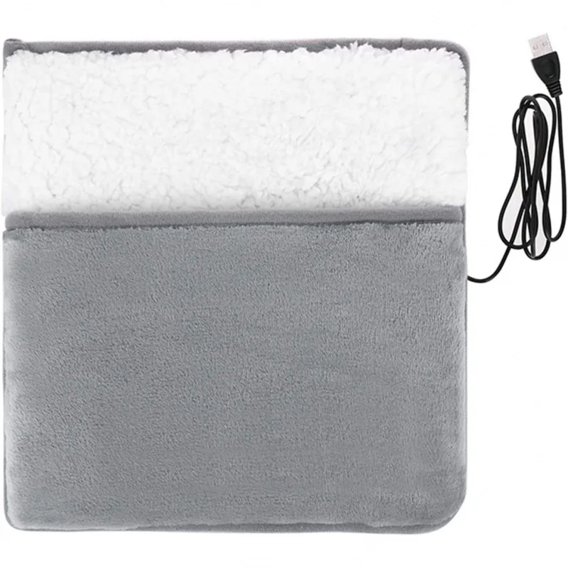 Washable Hand/Foot Heater Portable, USB Recharge Heating Pad Adults Winter Home Electrical Feet Warmer/