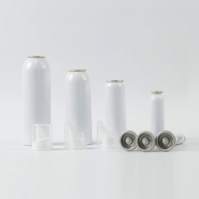 Aluminium Can Manufacturer Custom Empty Paint Aerosol Spray Can With Bag On Valve Edible Oil Aerosol Cans