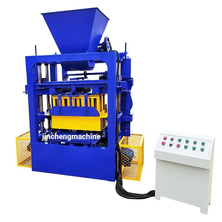 cement block QT4-26 concrete brick making machine brick moulding machine