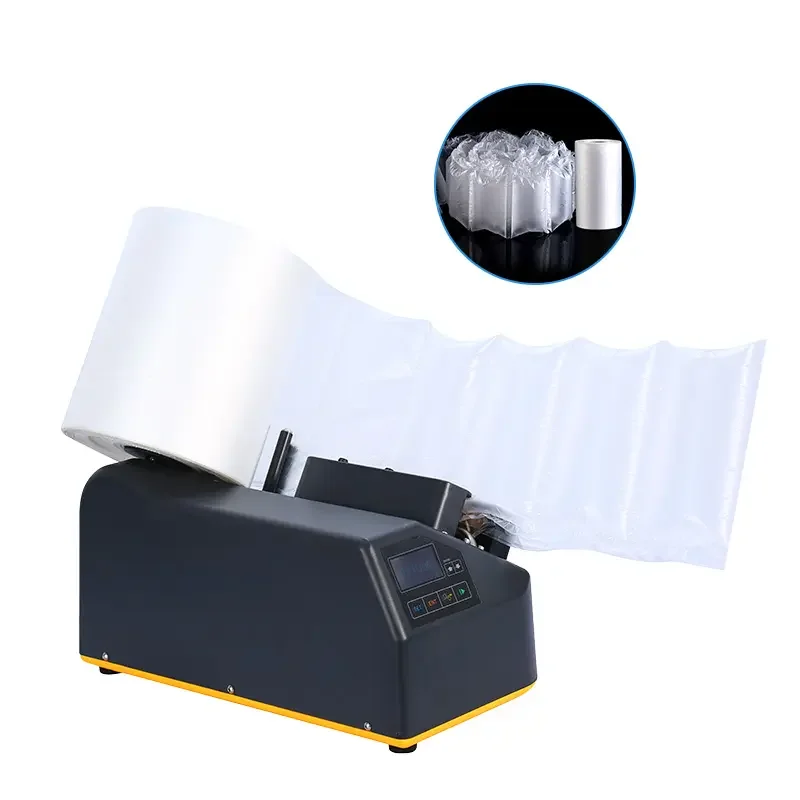 Quality Assurance Protective Packing Pillow Bubble Film Inflatable Bags Air Cushion Filler Void Machine