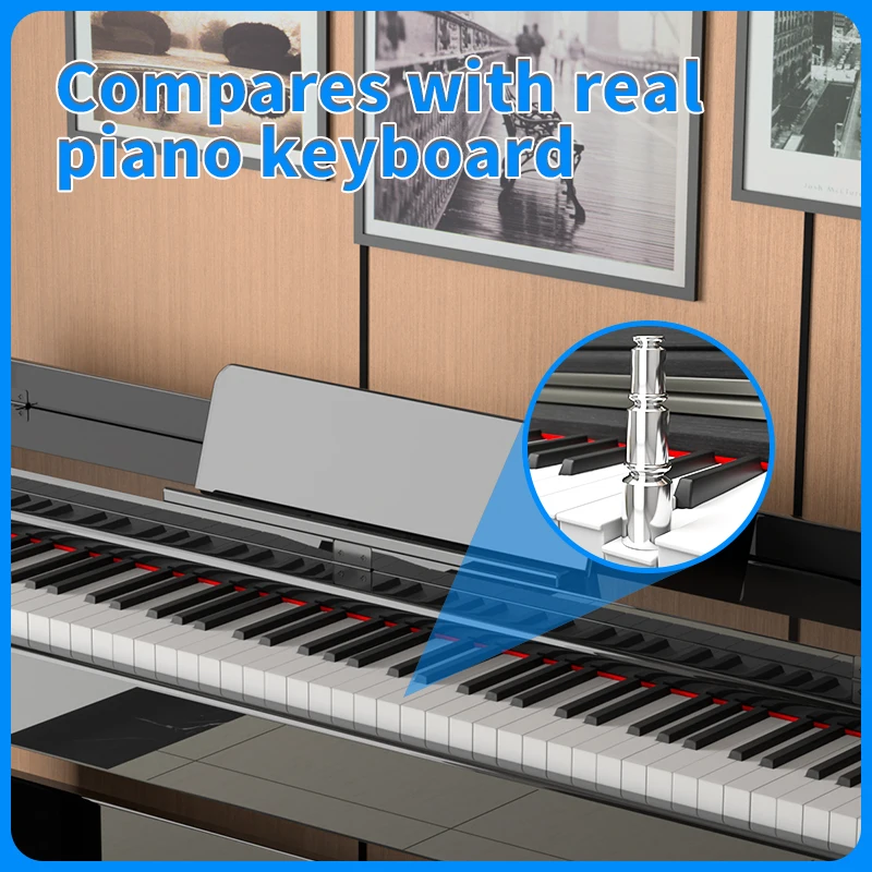 BLANTH 88 key weighted digital piano prices acoustic piano electrico piano professionnel musical instruments