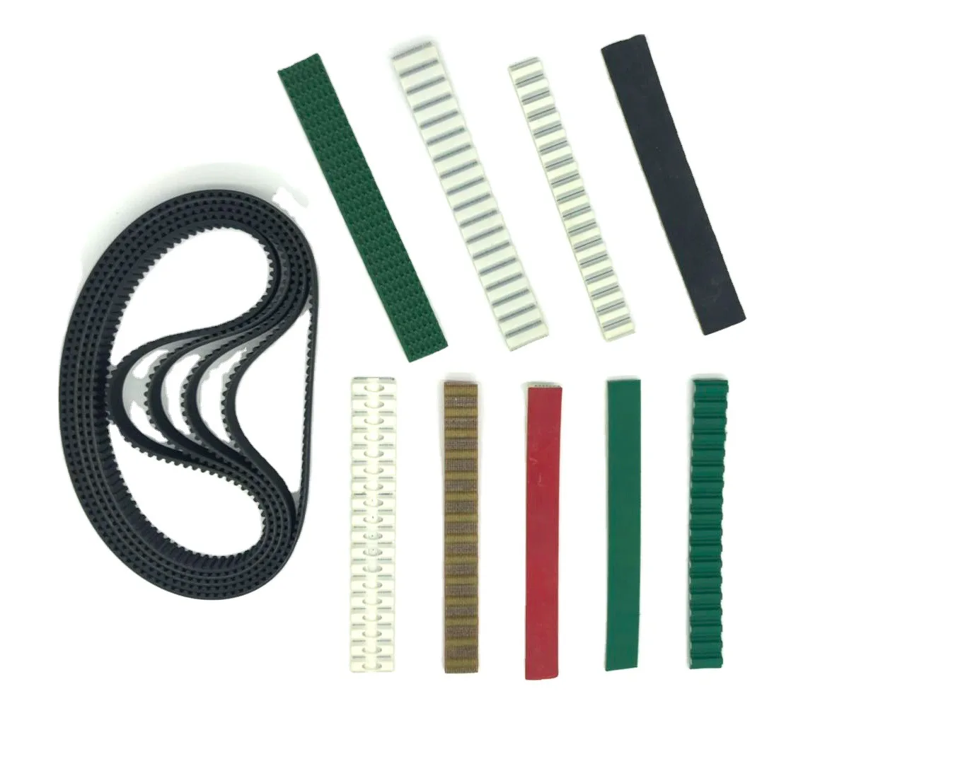 Industrial New Neoprene Rubber Timing Belt With Fiber Glass Tensile Cord