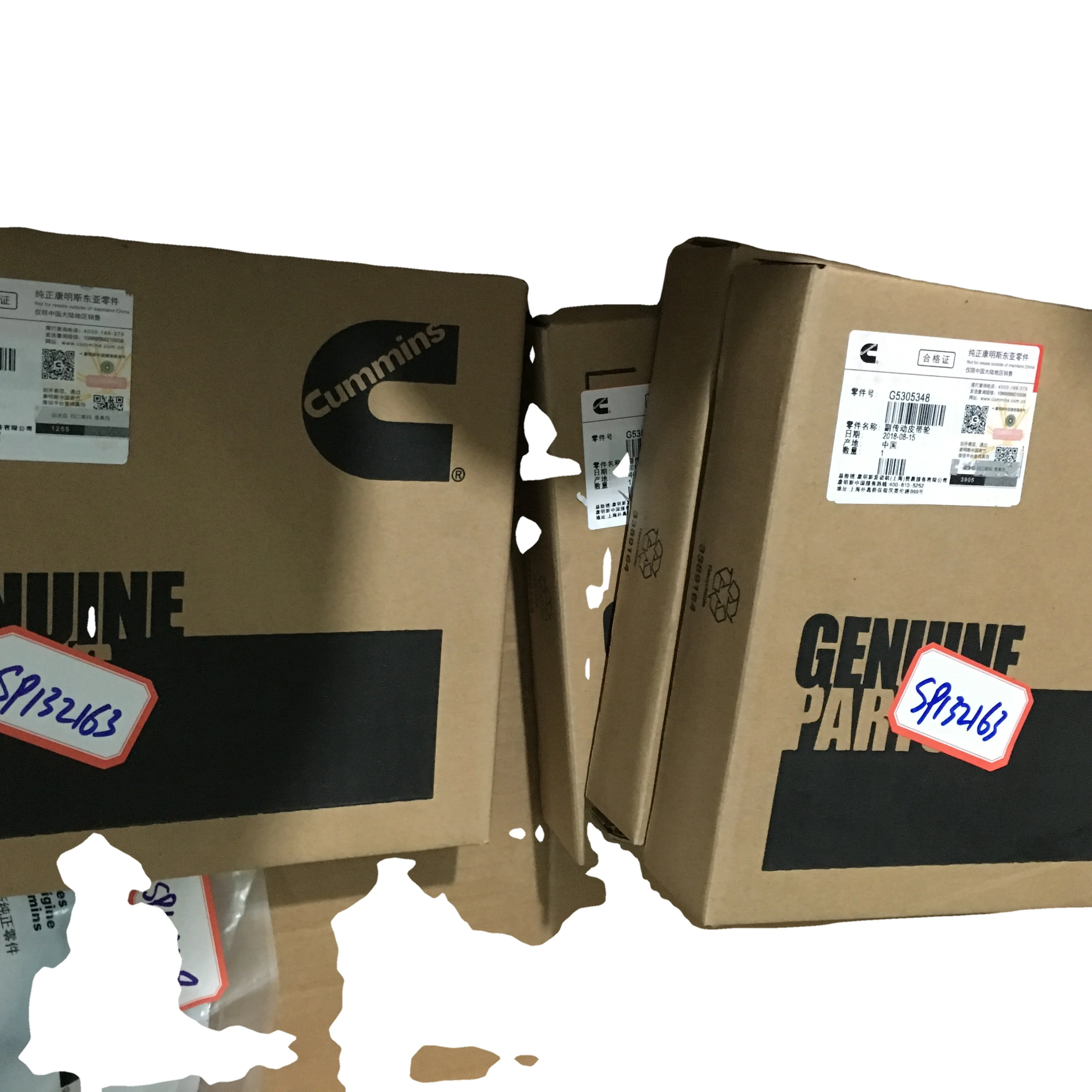 Diesel Engine Parts SP132163 G5305348 Auxiliary Drive Pulley