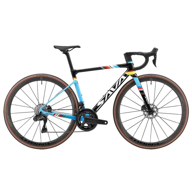 SAVA UCI Carbon Road Bike Bicicleta R8170 DI2 Racing Full Carbon Fiber Bicycle 24 Speed