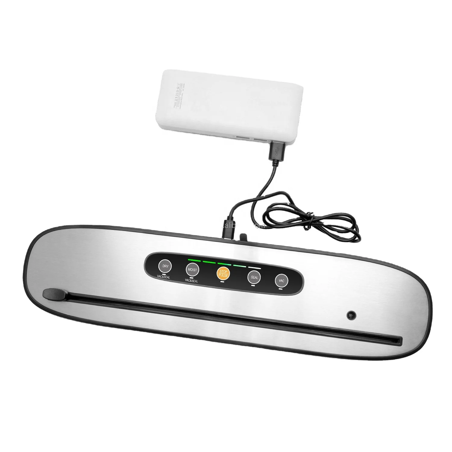 USB Cordless Detachable  Mini Vacuum Sealer Machine Household  Food Saver Convenient Electric Power Source Vacuum Food Sealers