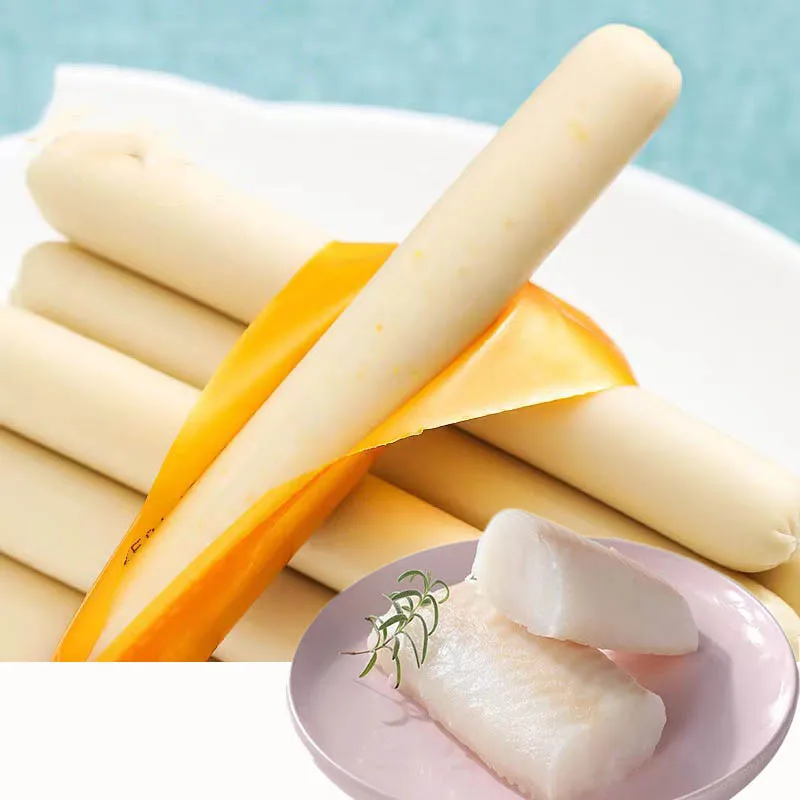 New Arrivals Cod Sausage Fish Sausage Children Sausage Healthy Satisfy Snacks salchicha de pescado saucisse de poisson