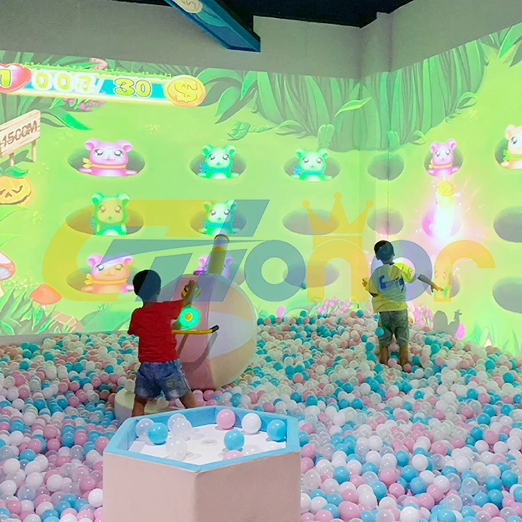 Ar Throw Wall Projection Projector Magical Interactive Ball Games  3d Interactive Projection Game