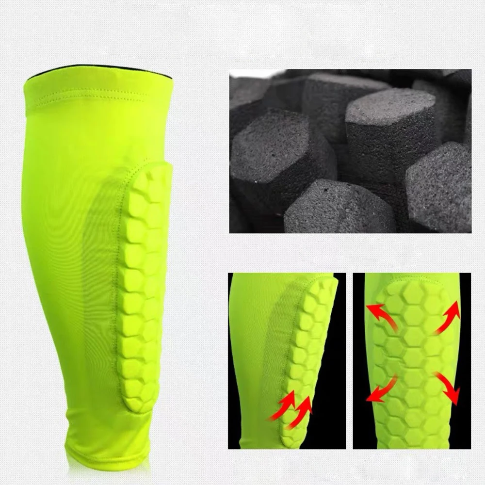 2024 Anti-Collision Honeycomb Sports Guard Thin Soft Knee Sleeve Brace Protector Socks