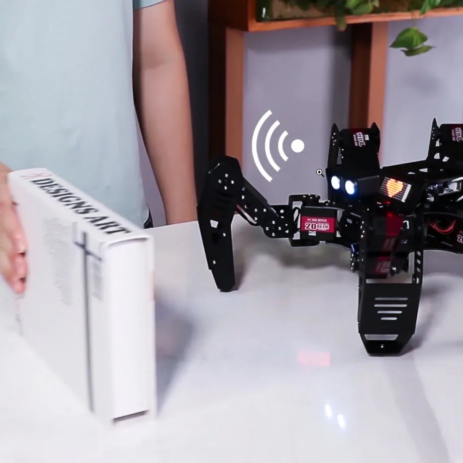 Hiwonder Hexapod Arduino Spiderbot программируемый робот для стандартной версии с датчиком расширения комплекта