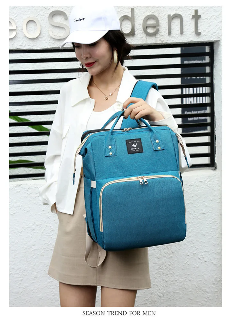 
Free Sample NO MOQ Maternity diaper bag backpack for baby care,baby bags for mothers,diaper backpack bag 