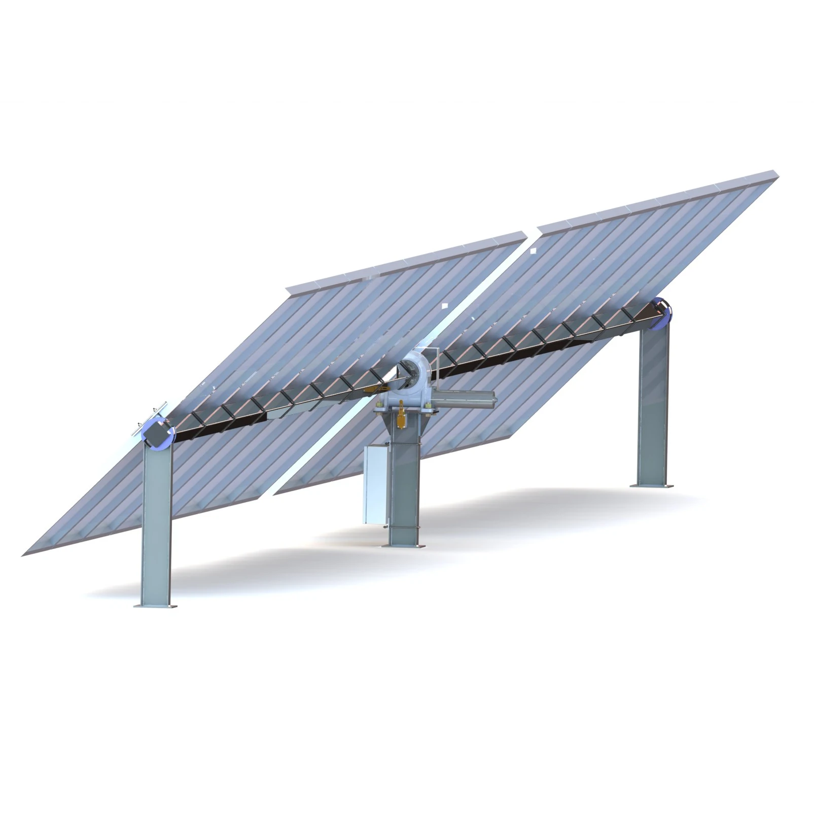 High efficiency solar tracker with slewing drive 5Kw 10Kw 15Kw 20Kw