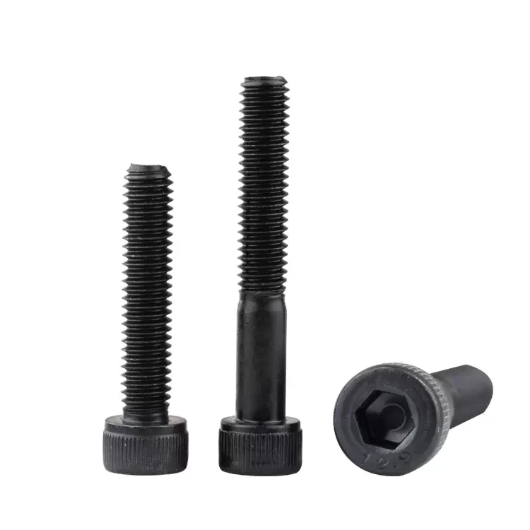 M12 M14 M16 M18 M20 M22 M24 M27 M30 DIN912 Full Partial Thread Grade 12.9 Black Oxide Steel Allen Socket Head Cap Screws Bolt