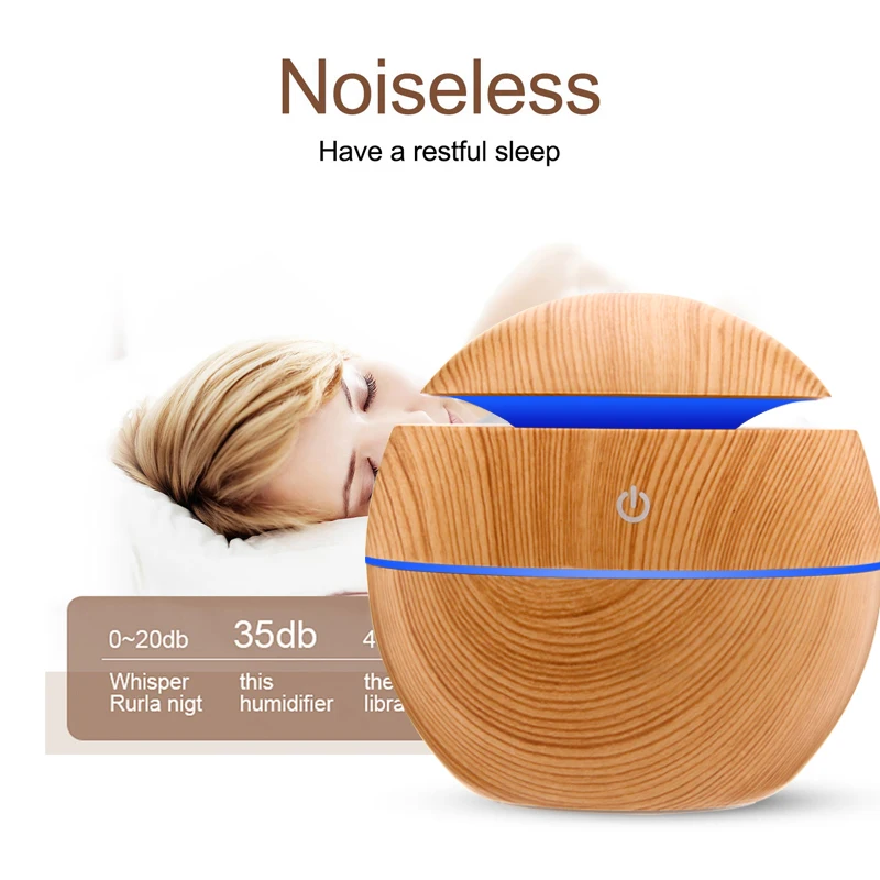 new designer high quality 130ML Essential Oil Diffuser 7 Colors factory price Diffuser Air Humidifier