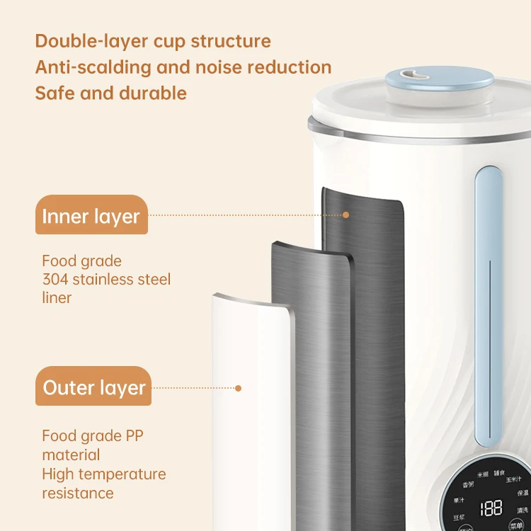 600ml nut milk maker machine Blender portable Nut Milk Maker Homemade Almond Oat Coconut multifunction soy milk maker