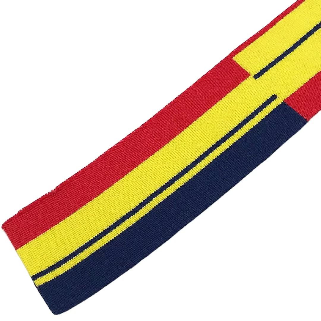 1x1 rib knit collar ribbing for neck collar for polo shirt