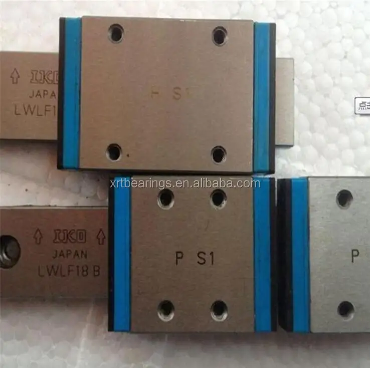 Original IKO LWLF18 Linear Guide Block Slider Bearings LWLF18B LWLF18C1BHS2