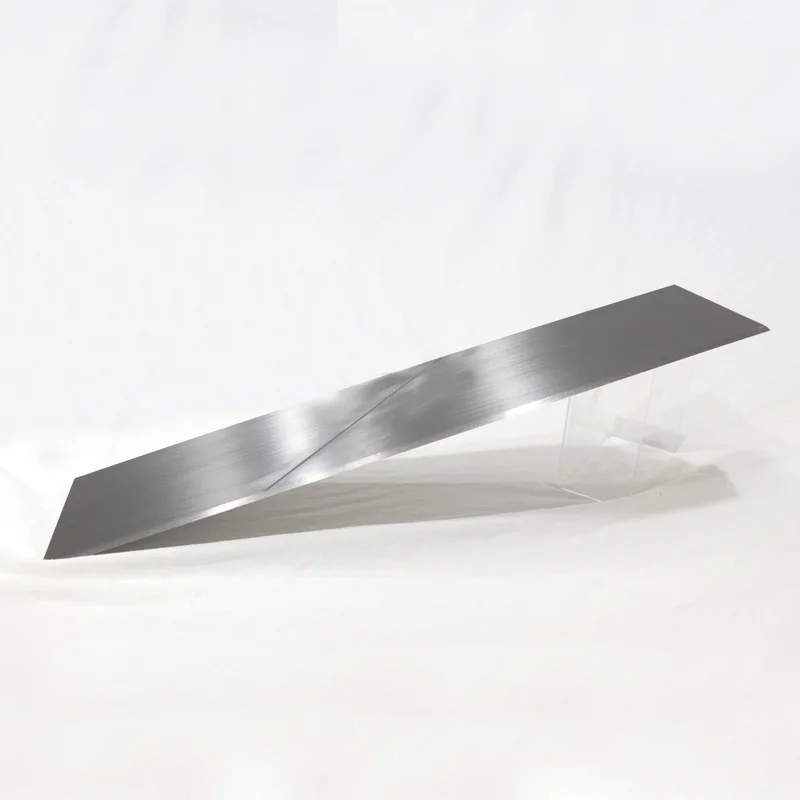 Passion OEM/ODM cuchilla del cortador tungsten carbide 420*100*1.5 mm tobacco cutting knife thin blade