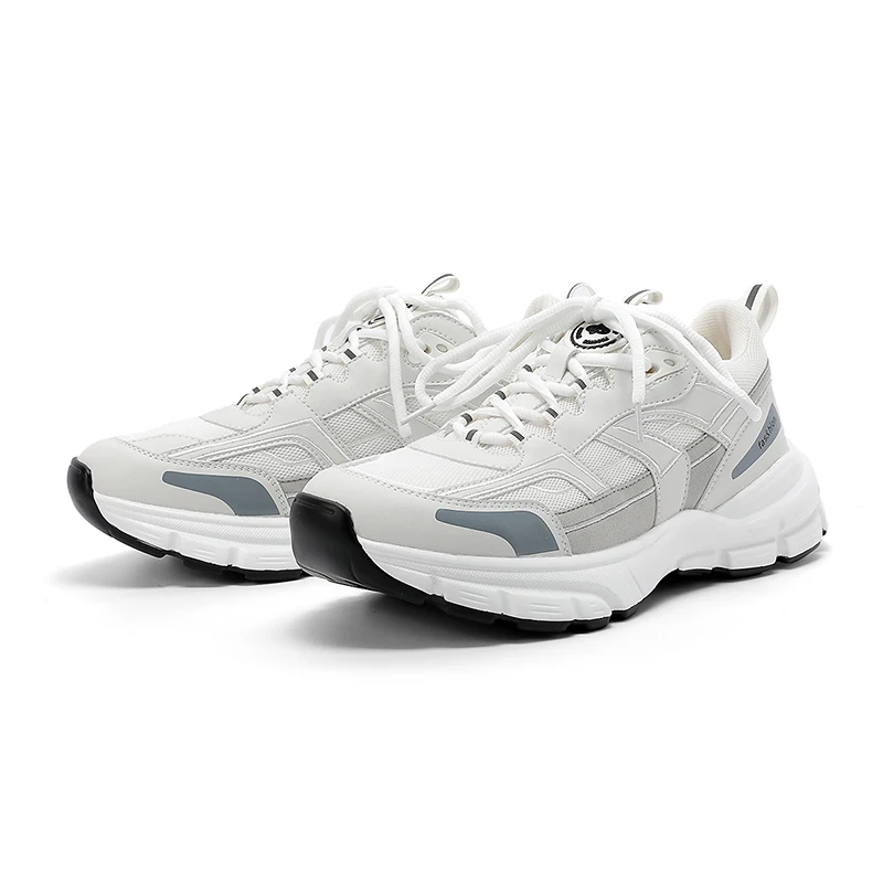 New Running  custom sneakers Breathable Fitness Large Base Sports Shoes Casual For Men