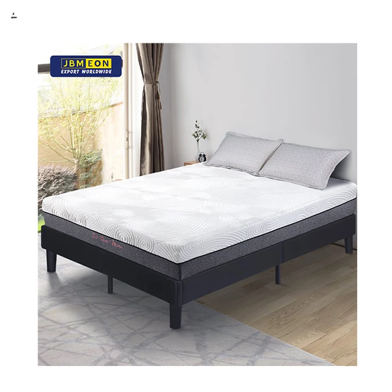 Chinese Wholesale Vacuum Packed King Size Copper Memory Foam green tea foam bed mattress