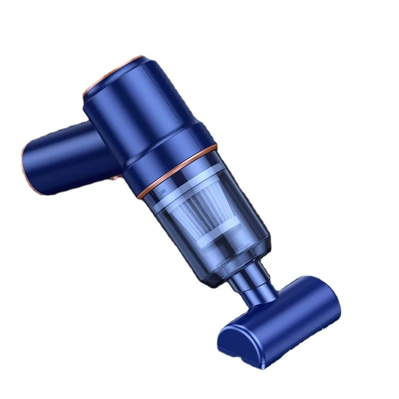 Portable handheld blowing and suction integrated car vacuum cleaner with light mini wireless car vacuum cleaner