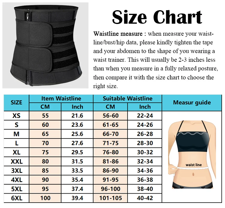 waist-trainer-WT2-1-size