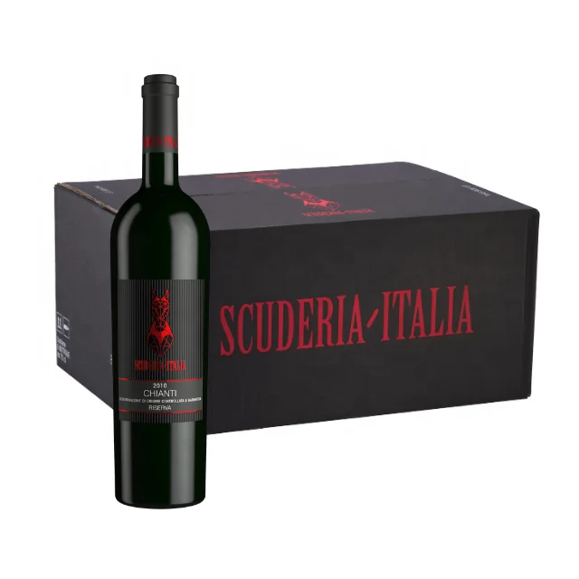 Шесть Пакет Кьянти ризерва DOCG 2010 Scuderia Италия 0.75L престижных итальянских красное вино