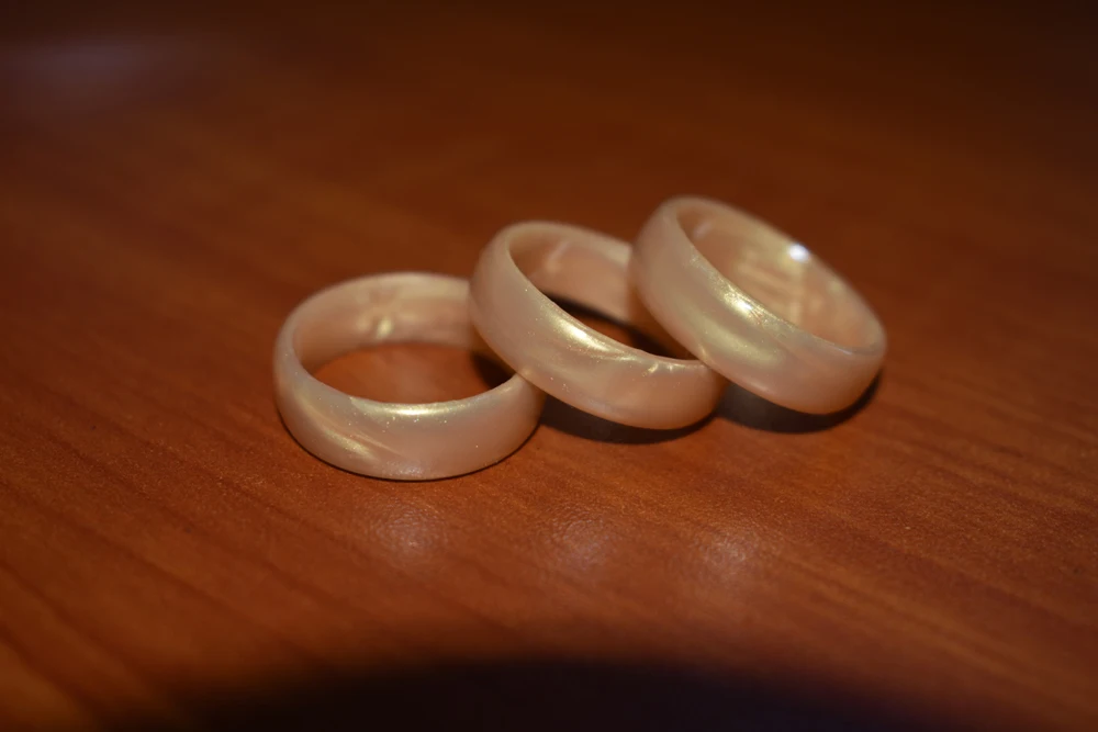 
2020 Wholesale Small Lovely Popular Silicone Masonic Wedding Ring,Running ring 