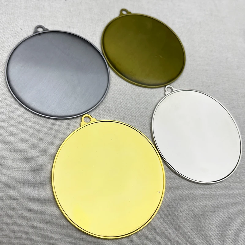 OEM Manufacture Wholesale custom gold silver basketball football sport medal blank medals