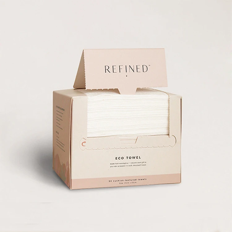 FACTORY OEM Disposable Towel Biodegradable TOWEL Soft for Sensitive Skin Face Disposable Face Towels XL