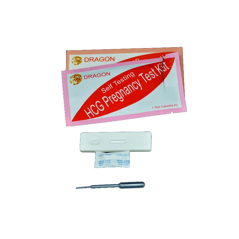 hcg test kit rapid pregnancy test kit hcg pregnancy test 4.0mm cassette