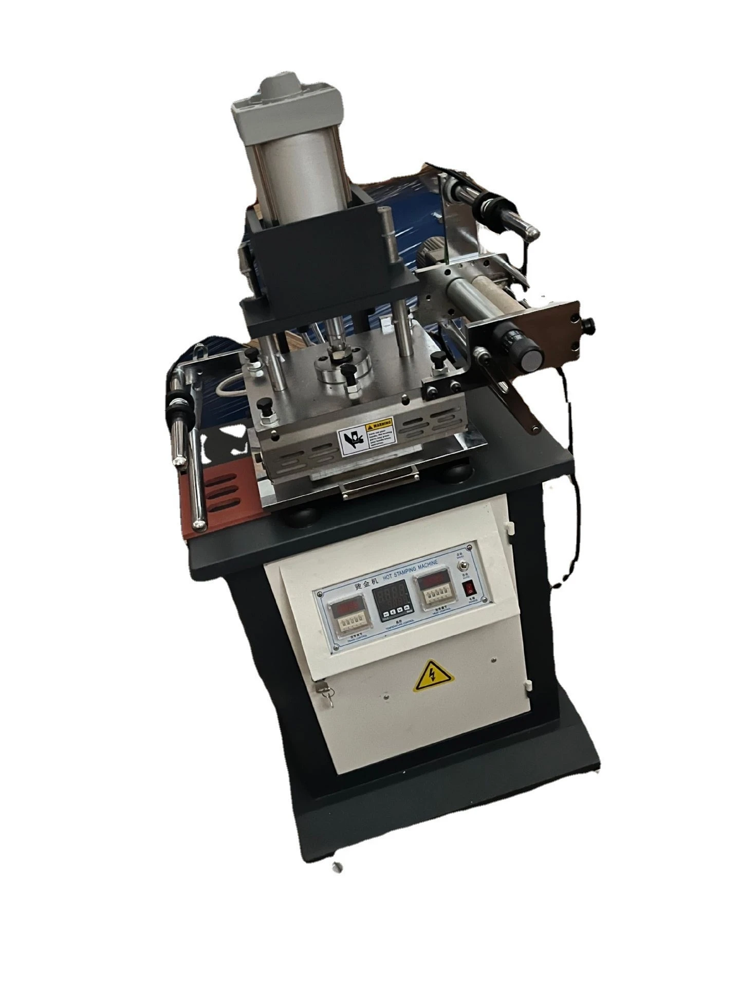 JD210  Pneumatic Hot Foil Embossing Stamping Printing Machine For Leather Plastic